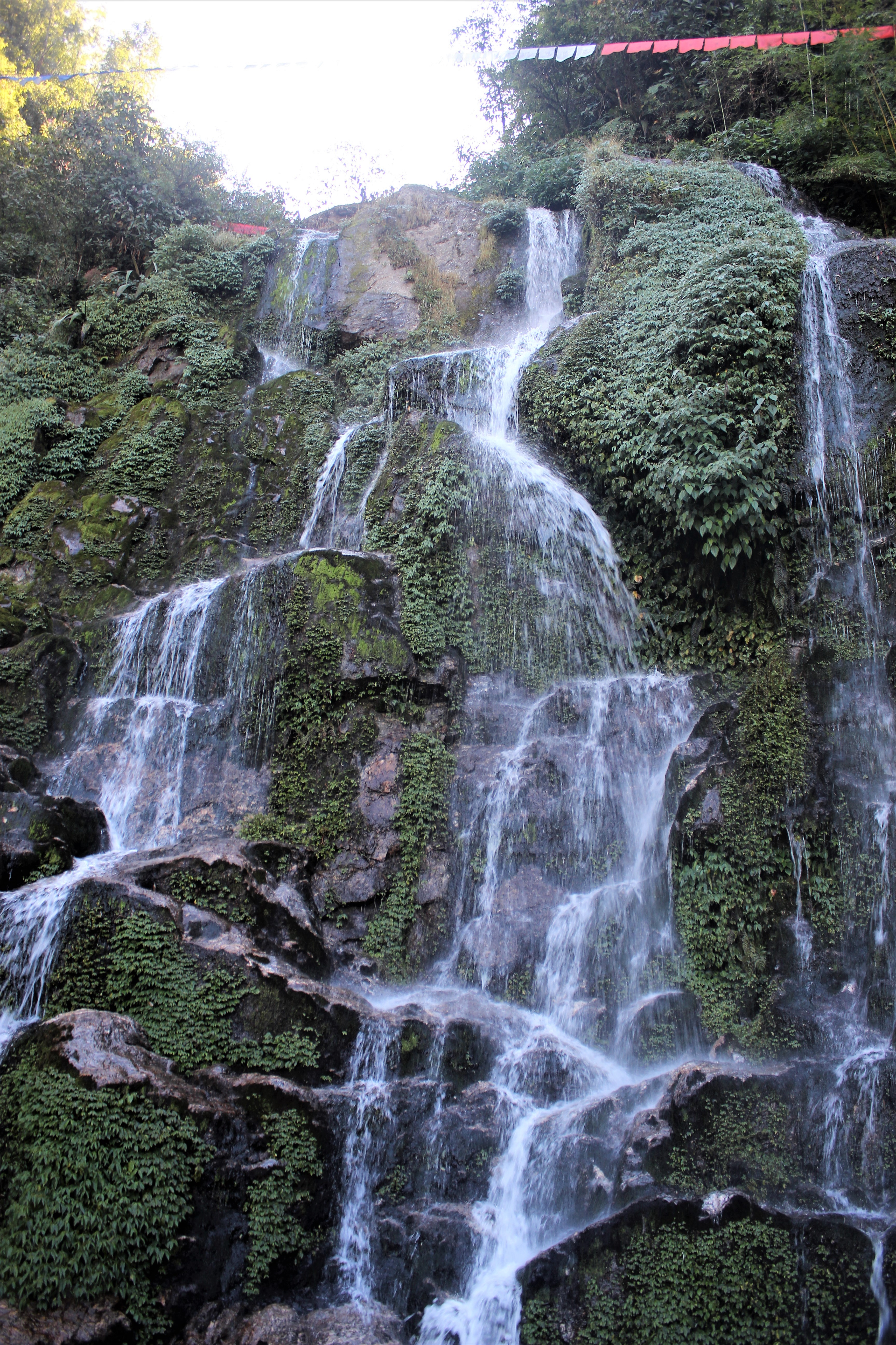 The Bakthang Waterfall