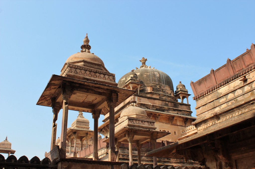 beautiful, palace, jahangir mahal, orchha fort, orchha