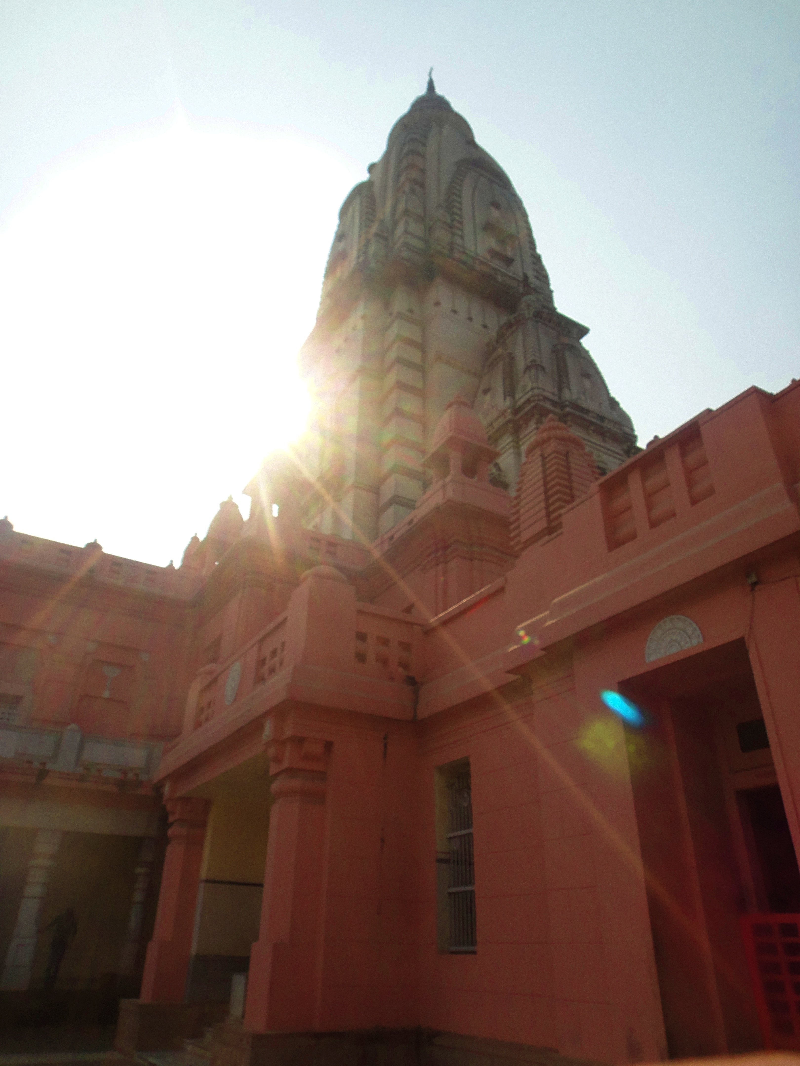 new Vishwanath Mandir, shikhar, banaras hindu university, bhu, varanasi, uttar pradesh, india