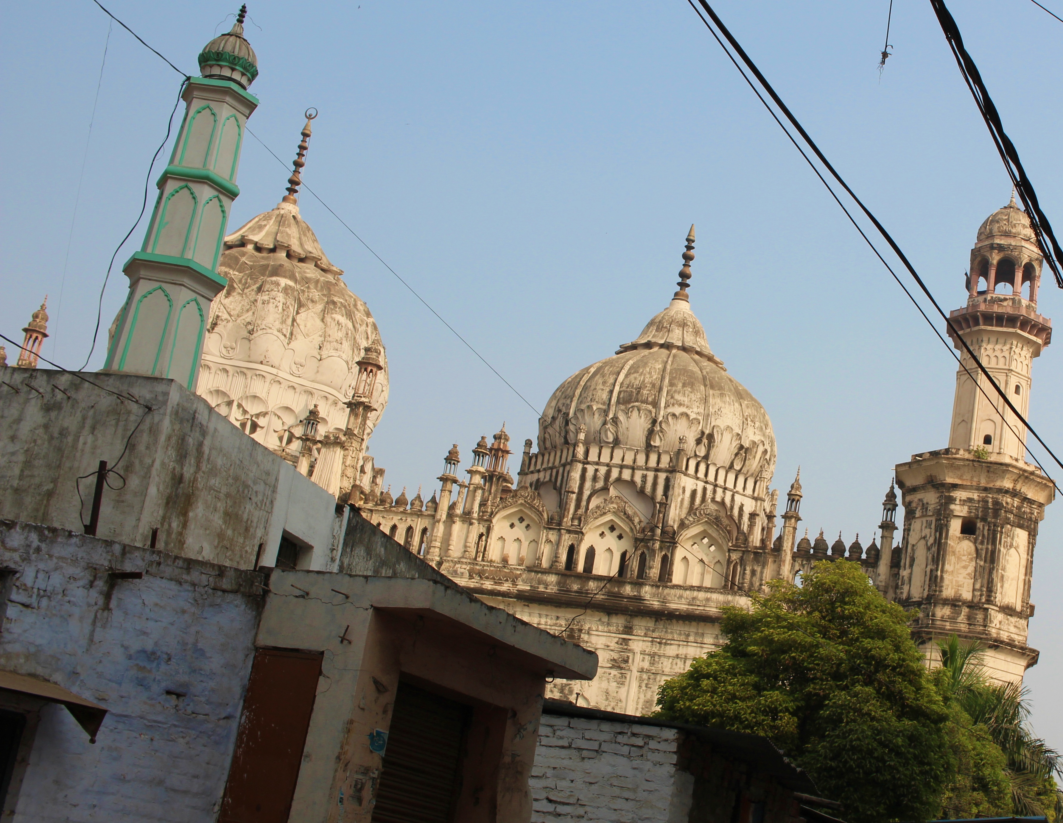 jama masjid, lucknow, uttar pradesh, india