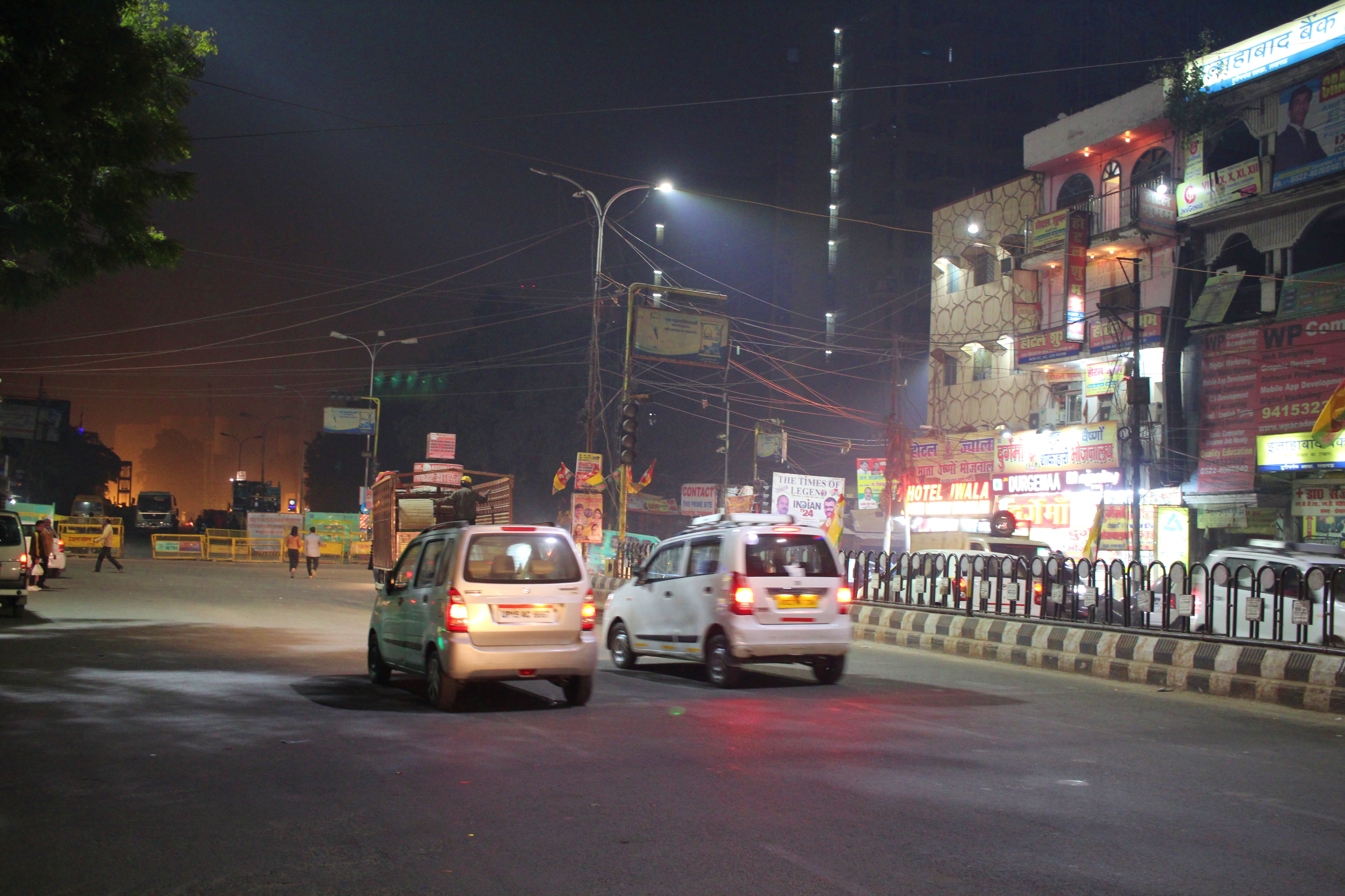 Street, Lucknow, uttar pradesh, india