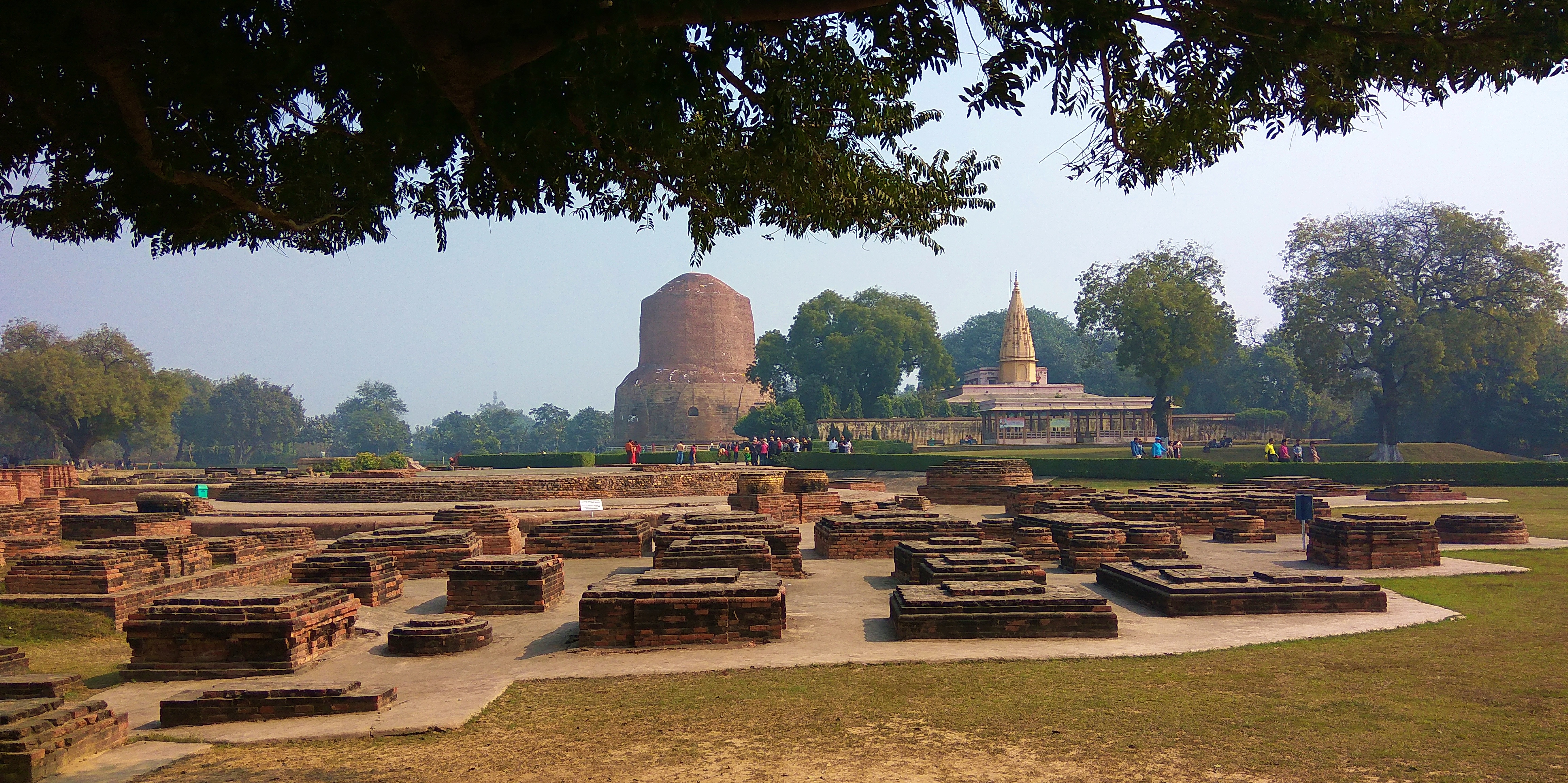 commemorate, Buddha, Sarnath, varanasi, uttar pradesh, india