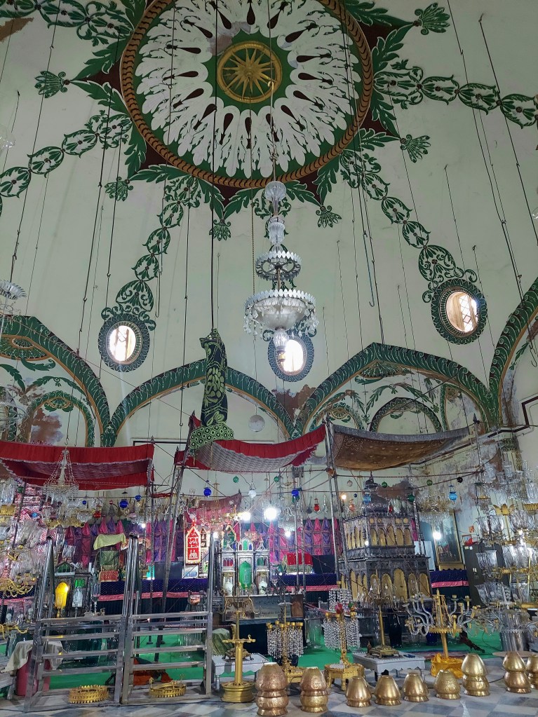 The interior chamber of Shahnajaf Imambara, Lucknow