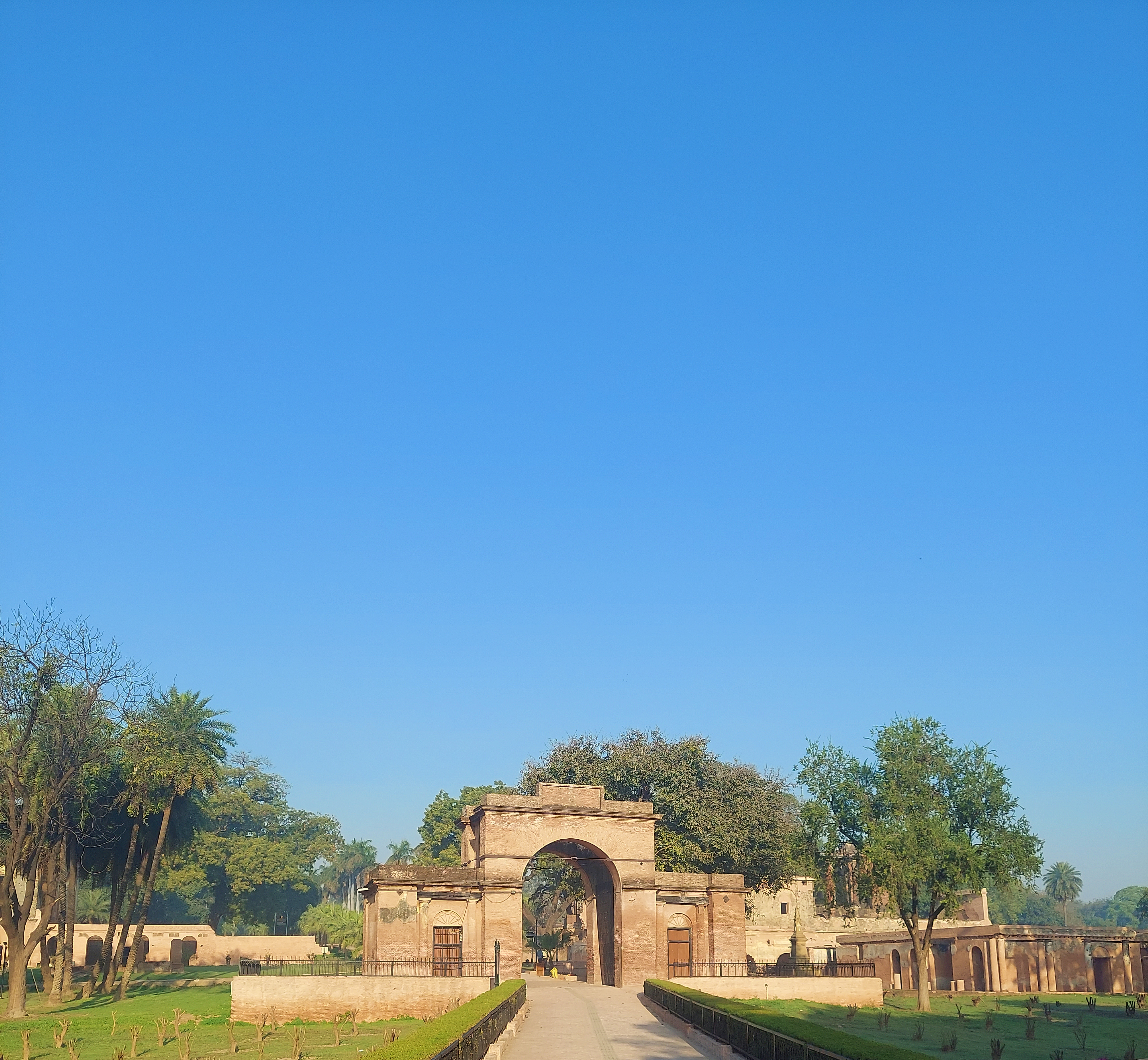Baillie guard gate, Residency, Lucknow, Uttar Pradesh, India