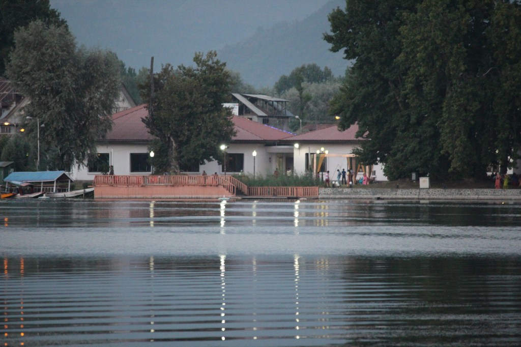 An evening at the Dal Lake in Srinagar, Kashmir
