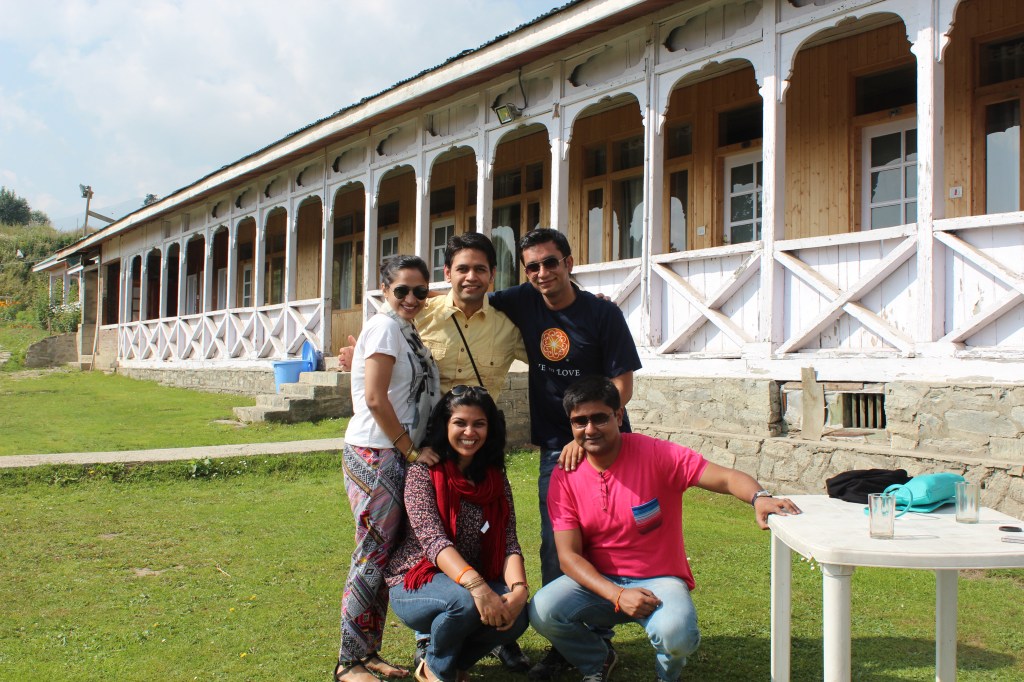 Our co-travelers at Hotel Nedous in Gulmarg, Kashmir