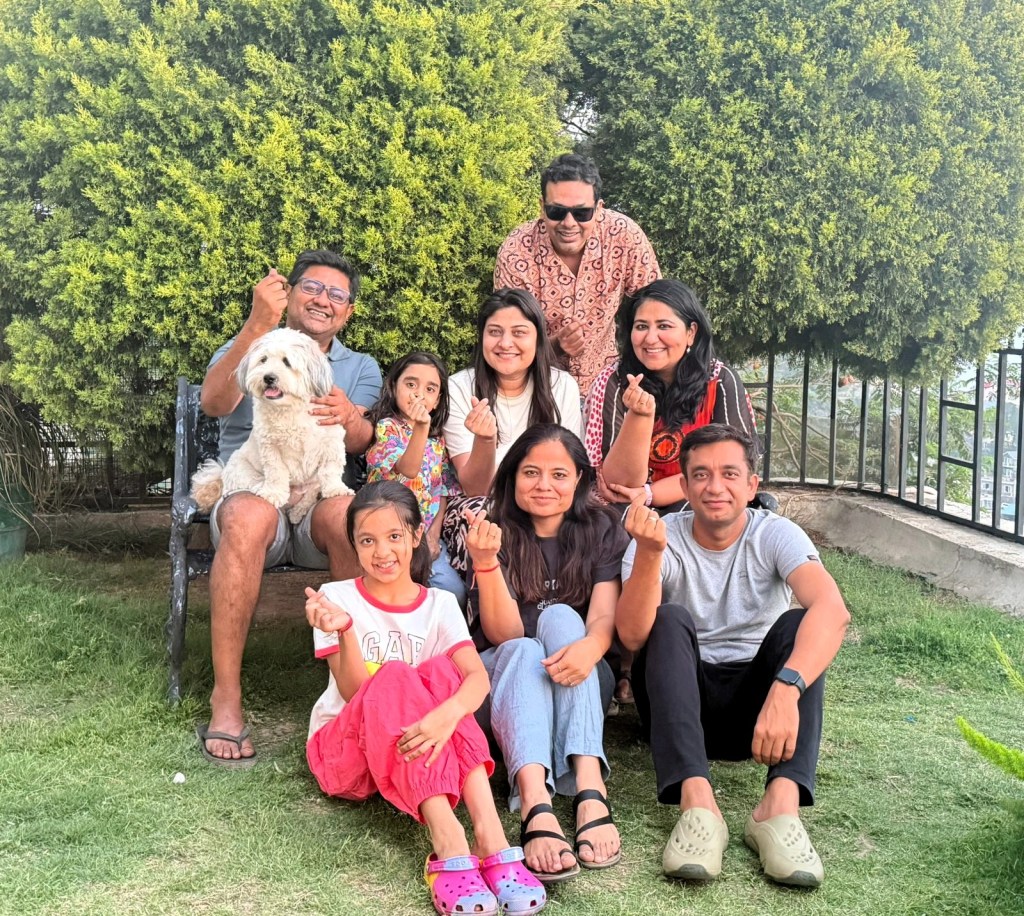 Friends at the Land's End Villa, Kasauli