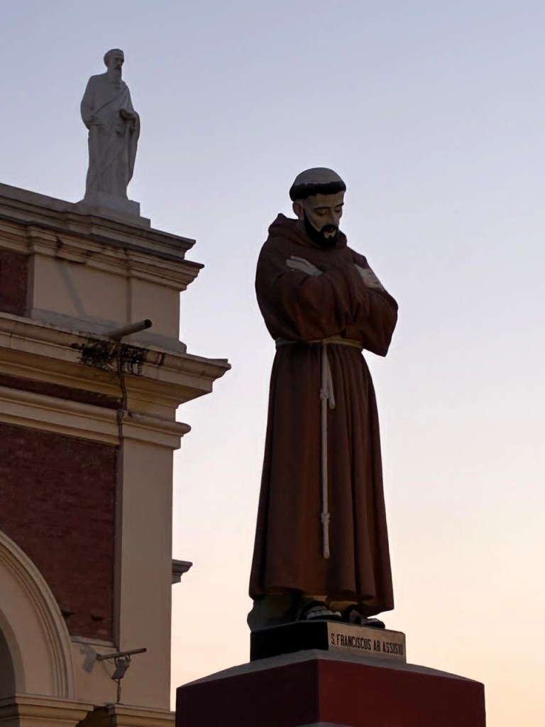 St. Francis of Assisi, St. Joseph's Cathedral, Prayagraj, Doab, Uttar Pradesh, India